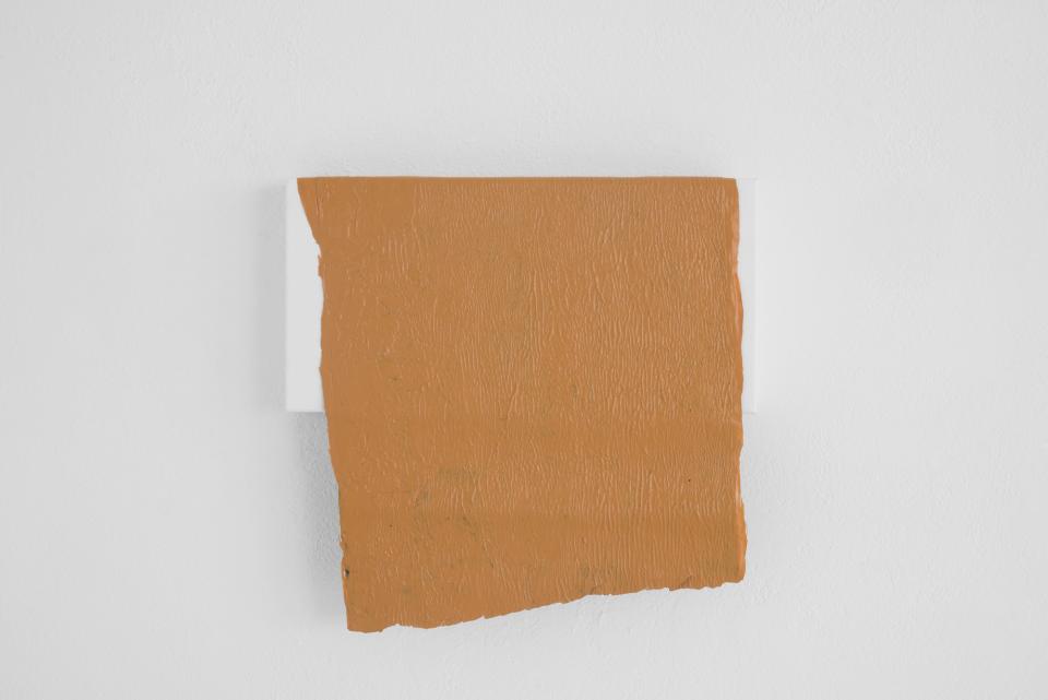 ohne Titel (110916), 2016,Acrylfarbe, Gewebe, Keilrahmen,39 x 40 cm