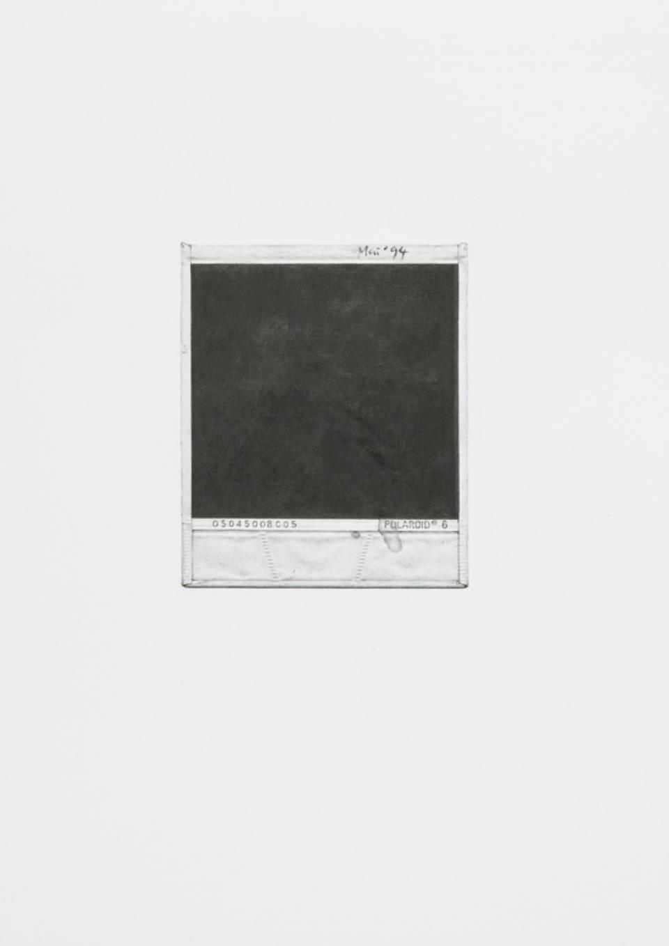 back | 10 , 2016,Bleistift / Bristolkarton,29,7 x 21 cm